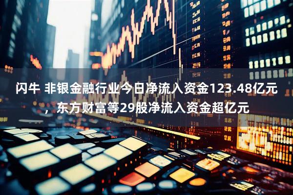 闪牛 非银金融行业今日净流入资金123.48亿元，东方财富等29股净流入资金超亿元